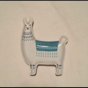 Llama Trinket Tray Jewelry Holder